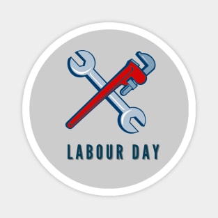 Happy Labour Day Magnet